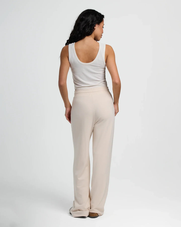 Bamboo Lightweight Fleece Wide Leg Pant