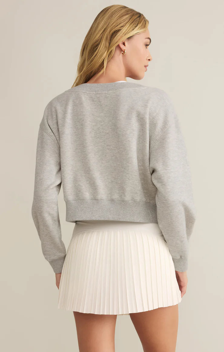Rally Cropped Sweatshirt