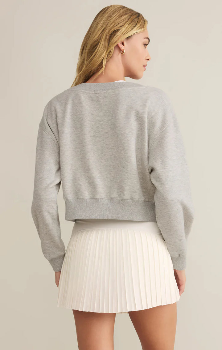 Rally Cropped Sweatshirt
