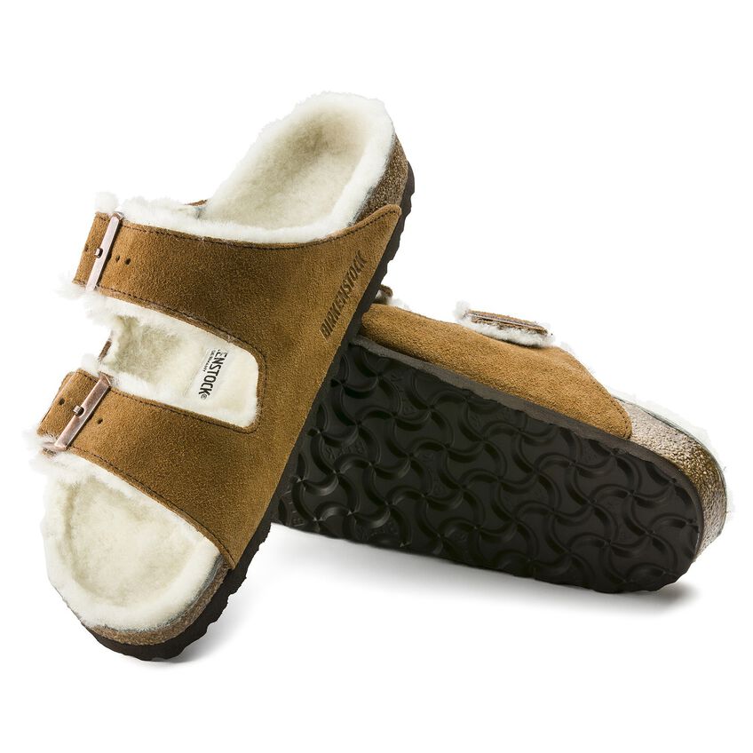 Arizona Shearling Suede Leather