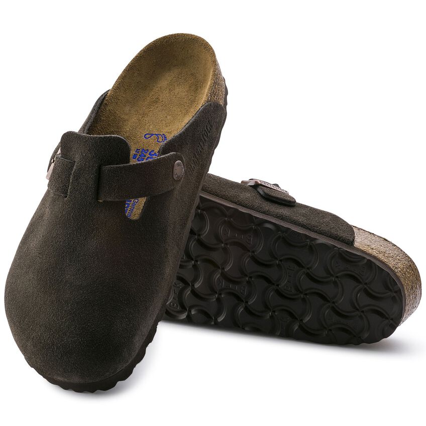 Women's Boston Soft Footbed Suede Leather