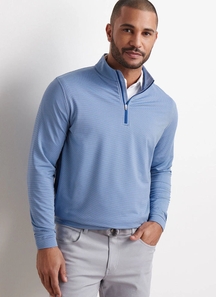 Perth Sugar Stripe Performance Quarter-Zip