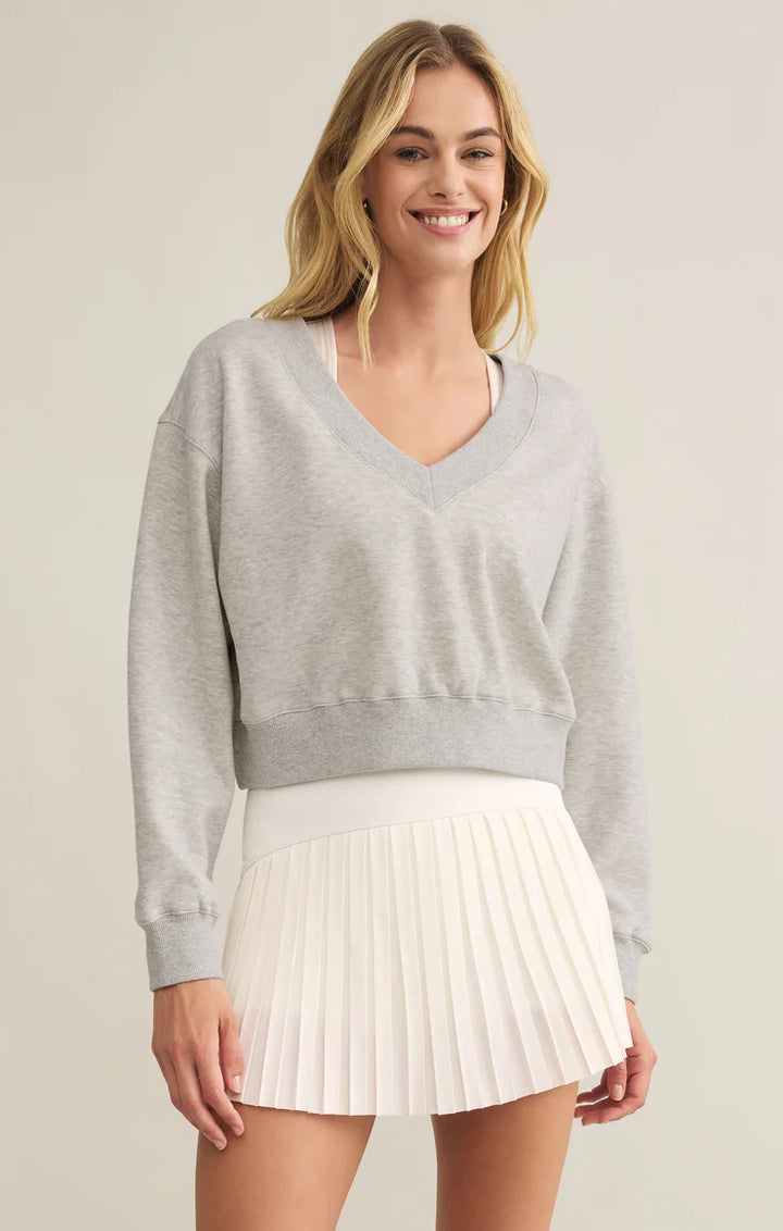 Rally Cropped Sweatshirt