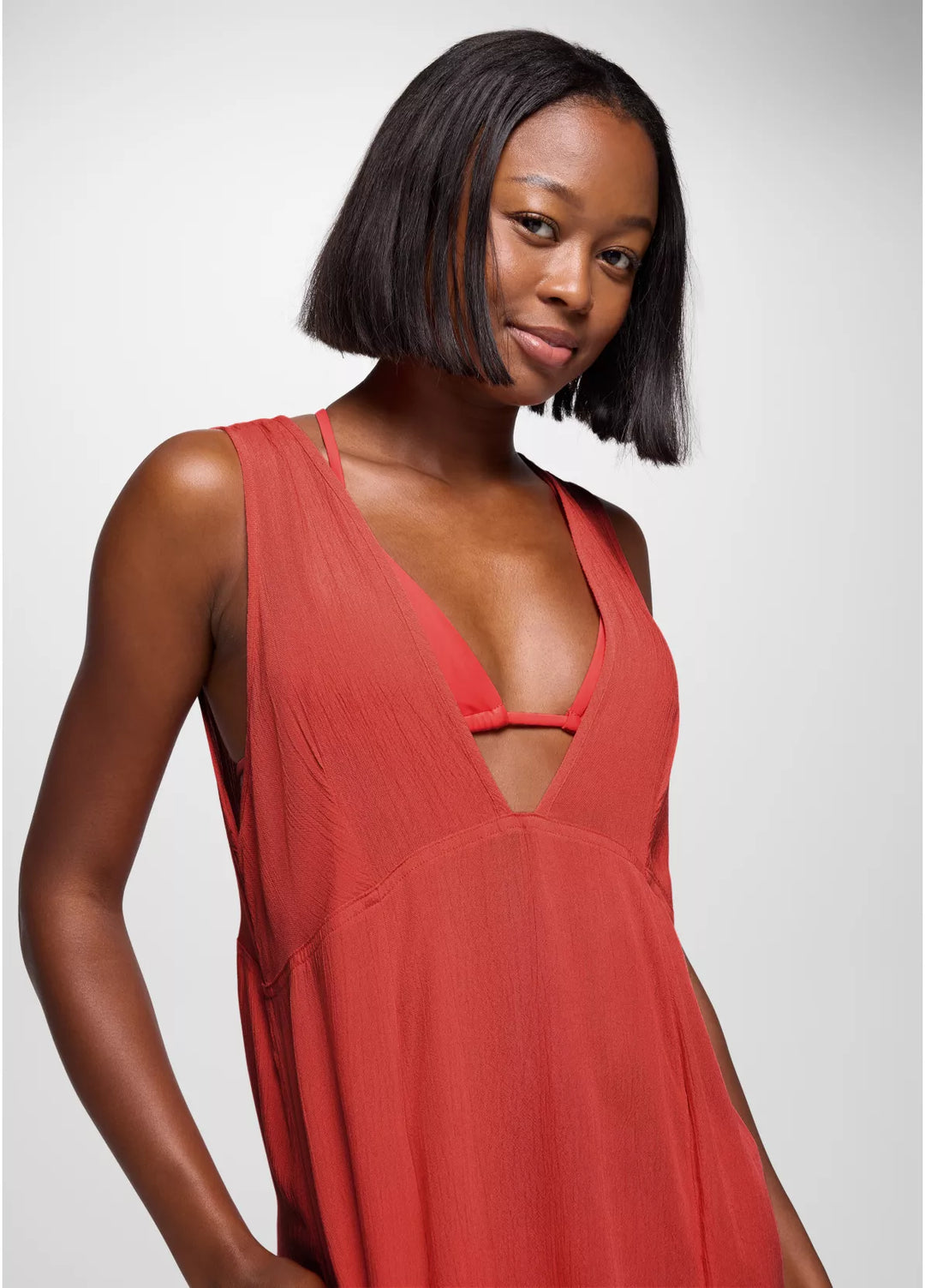 Fernie V-Neck Mini Dress