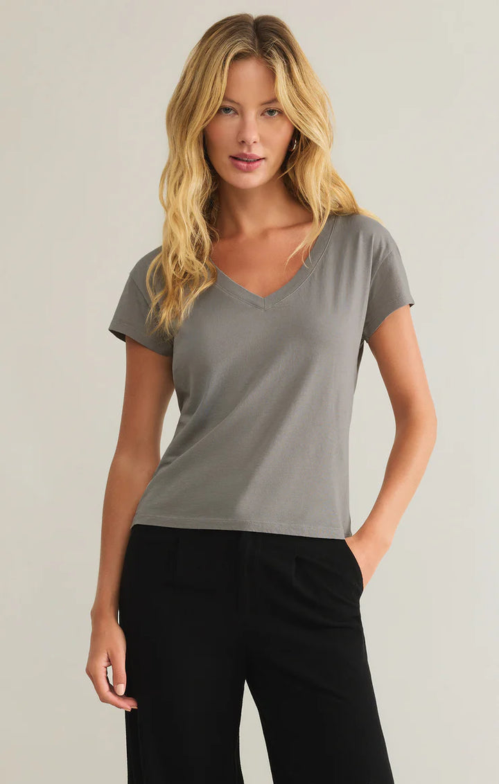 Modern Jersey V-Neck Tee