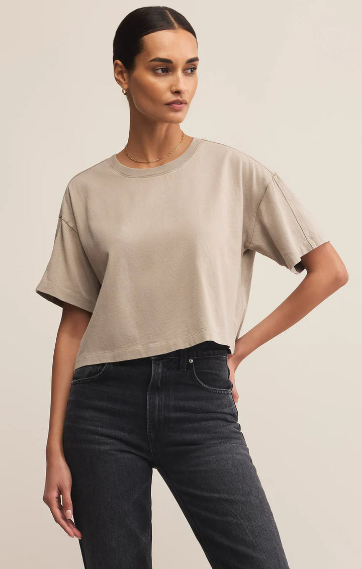 On The Go Cotton Jersey Tee
