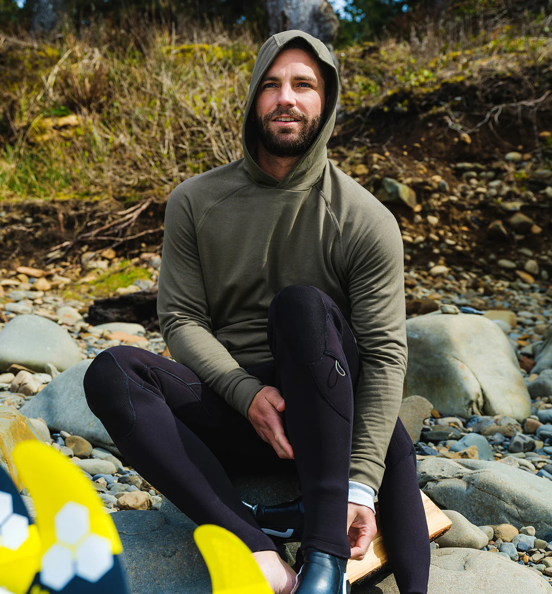 Bamboo Lightweight Fleece Hoodie
