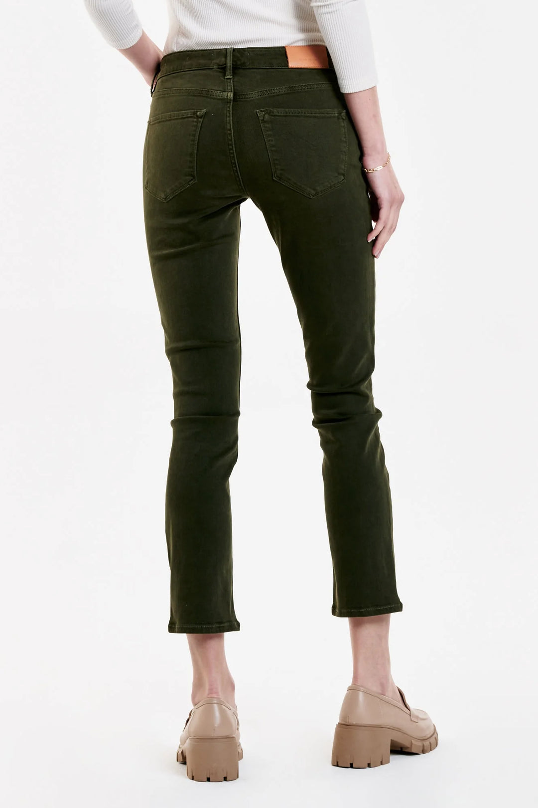 Women's Blaire High Rise Ankle Slim Straight Jeans