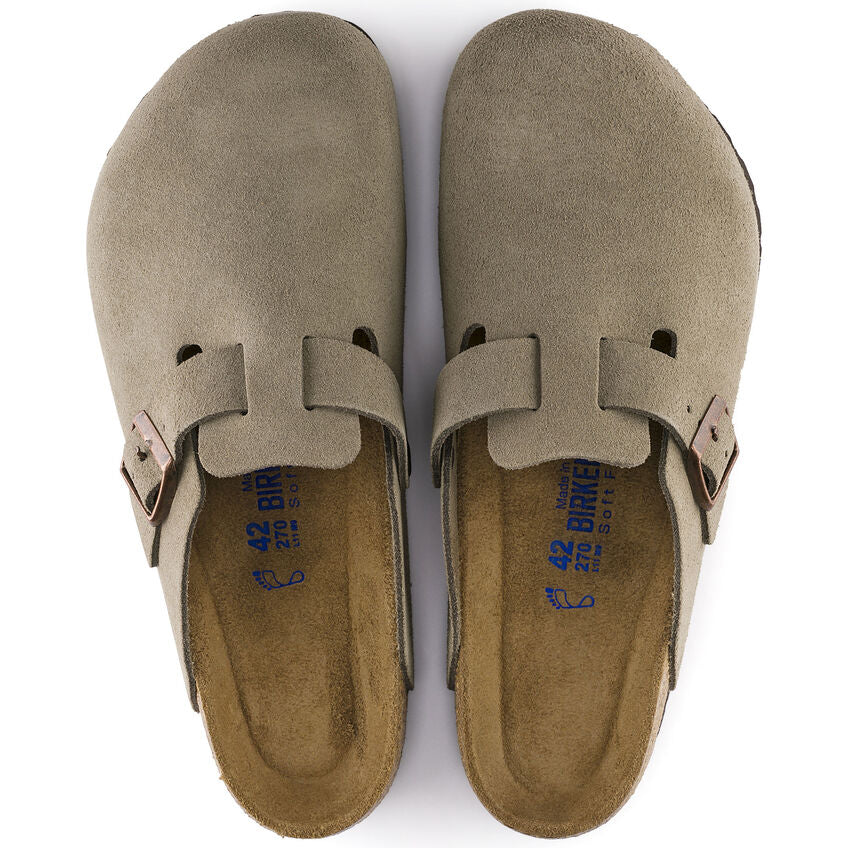 Women's Boston Soft Footbed Suede Leather