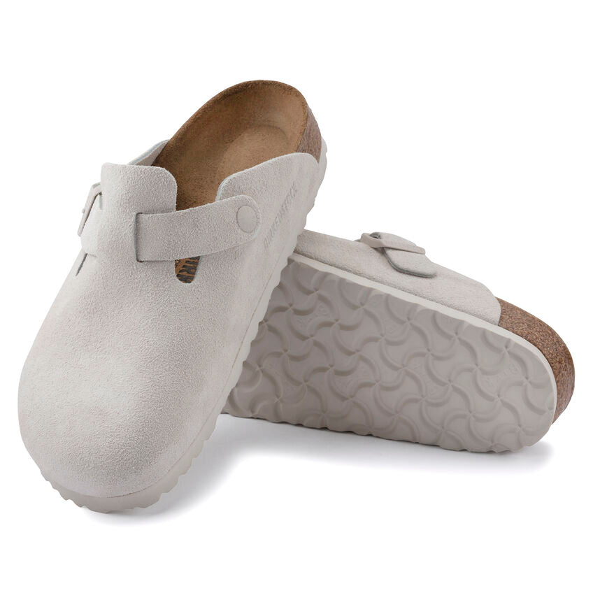 Women's Boston Soft Footbed Suede Leather